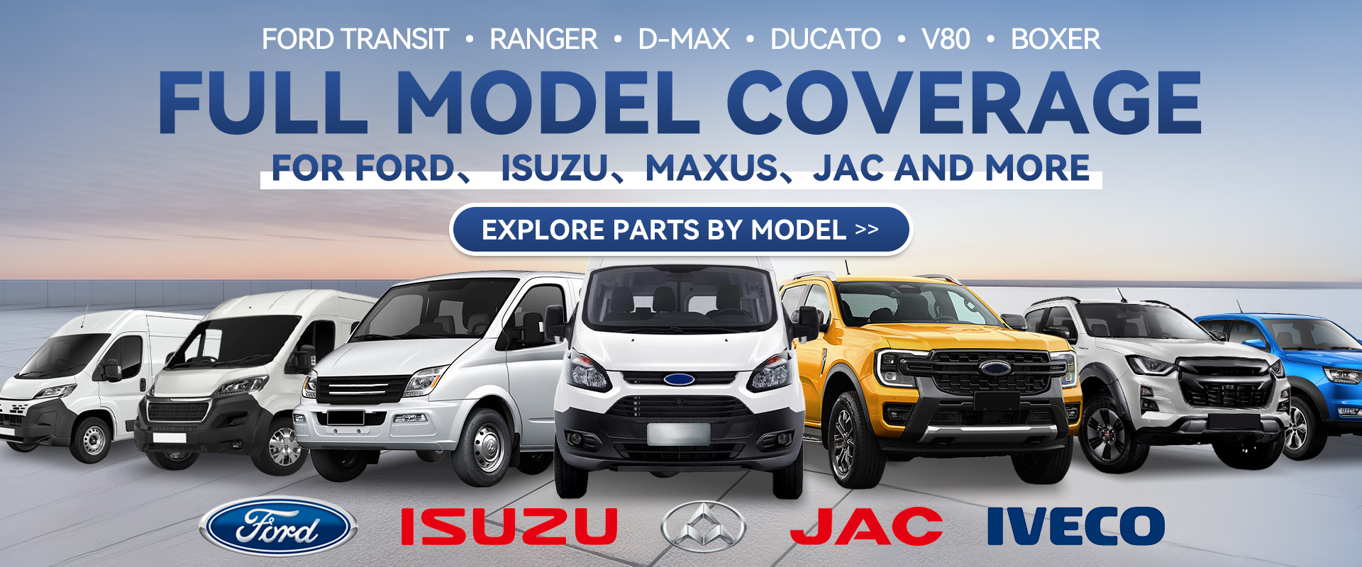 Explore SINTEC’s full product range for top global LCV and pickup models. Trusted by importers and repair networks worldwide. Fast delivery, quality guaranteed.