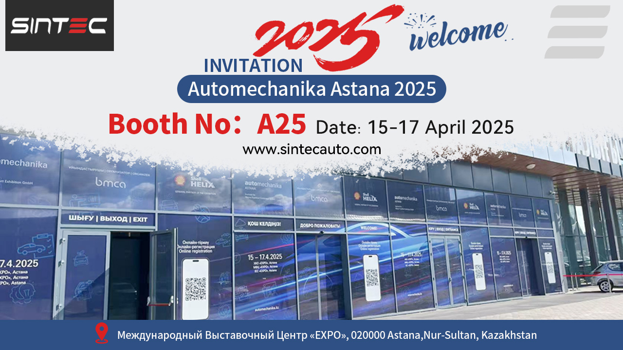SINTEC Debuts at Automechanika Astana 2025 — A New Step in Global Expansion